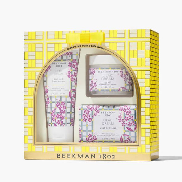 Beekman Goat Milk Body Care Holiday Gift Set - Lilac Dream