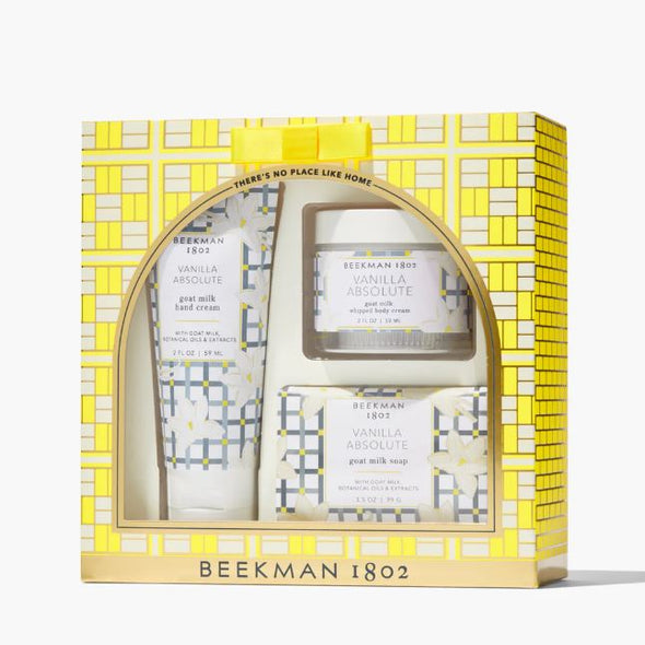 Beekman Goat Milk Body Care Holiday Gift Set - Vanilla Absolute