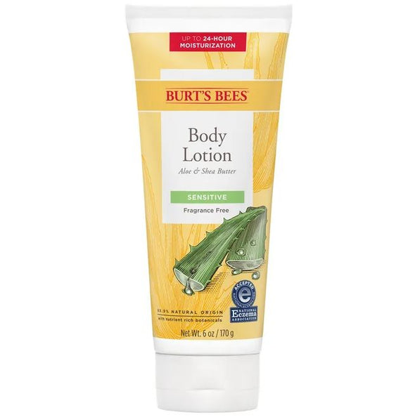 Burt's Bees Sensitive Aloe & Shea Butter Body Lotion 6oz 170g