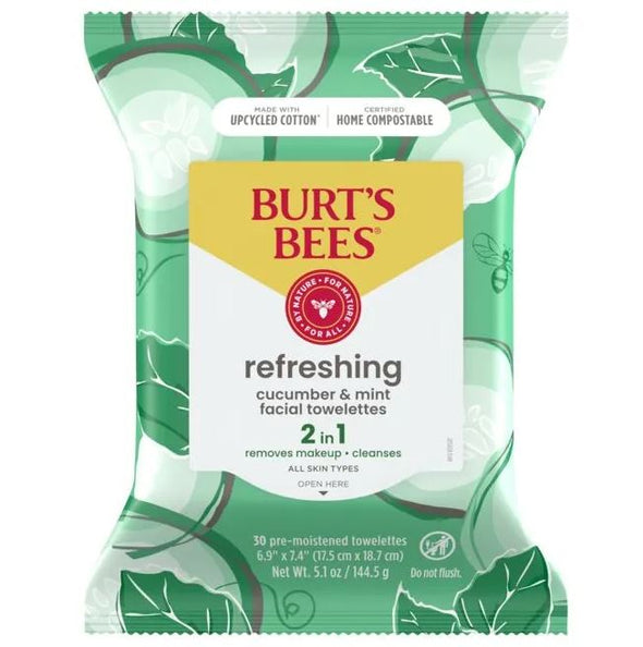 Burt’s Bees Makeup Removing Towelettes 30 pack