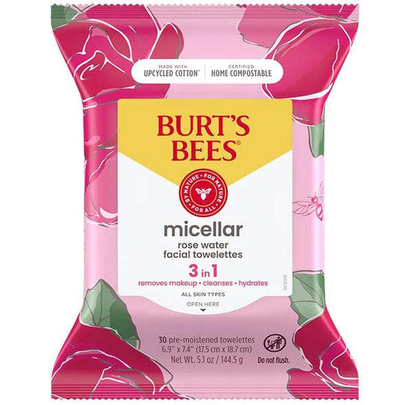 Burt’s Bees Makeup Removing Towelettes 30 pack