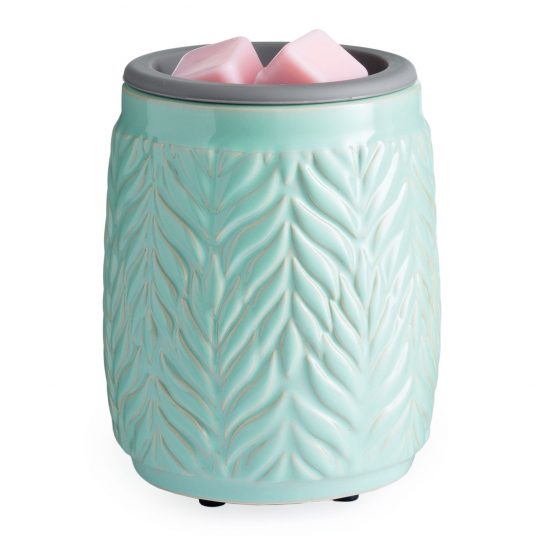 Candle Warmers Etc. Flip Dish Wax Warmer - Mint Leaf