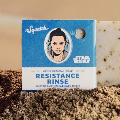 Dr. Squatch Star Wars Episode II Men's Natural Bar Soap Set of 4