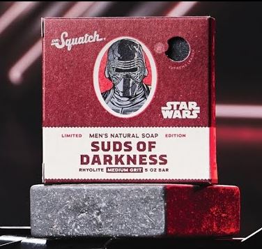 Dr. Squatch Star Wars Episode II Men's Natural Bar Soap Set of 4