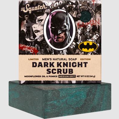 Dr. Squatch Batman Men's Natural Bar Soaps 5oz (Limited Edition)