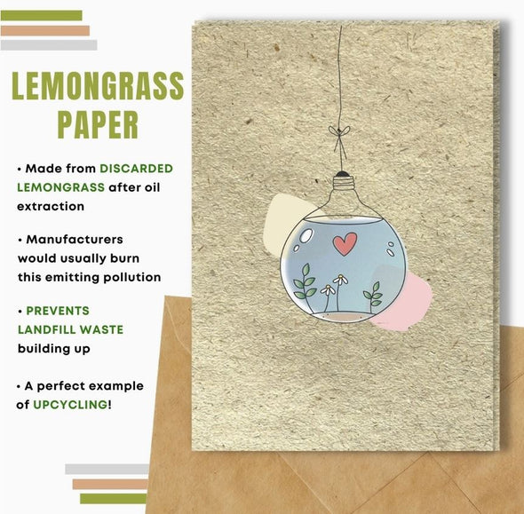 Earthbits Compostable Greeting Cards - Love