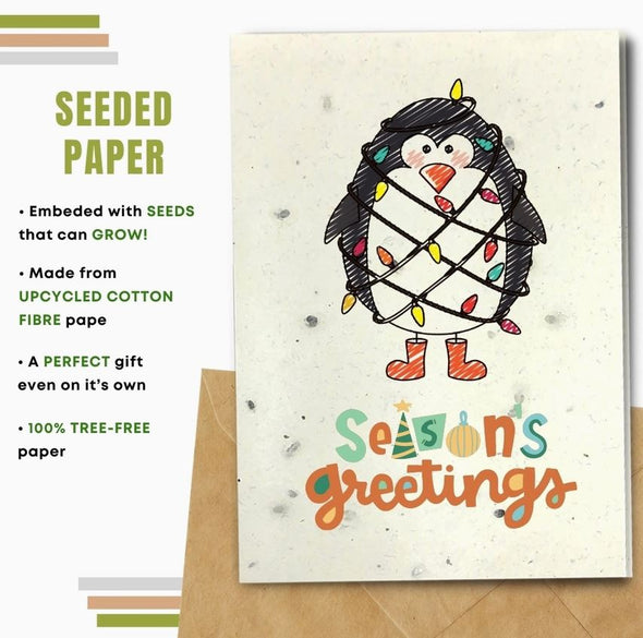 Earthbits Compostable Greeting Cards - Holiday