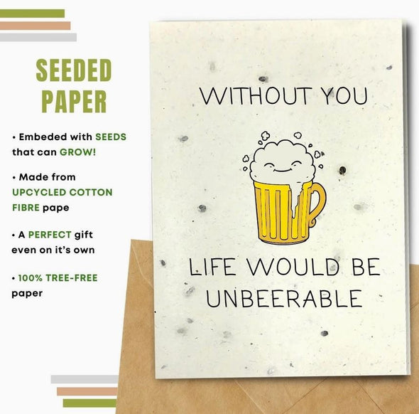 Earthbits Compostable Greeting Cards - Love