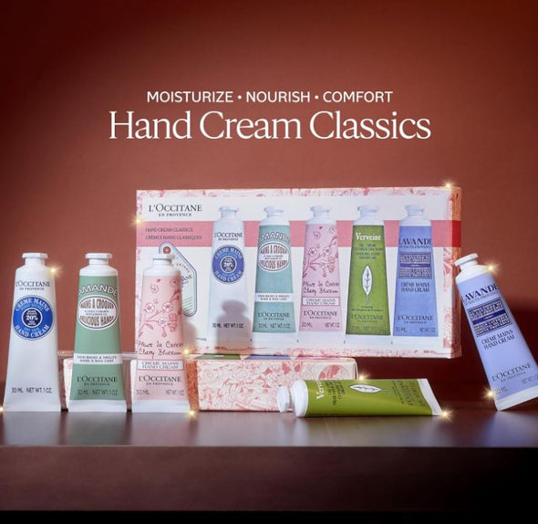 L'Occitane Holiday Hand Cream Classics Gift Set of 5