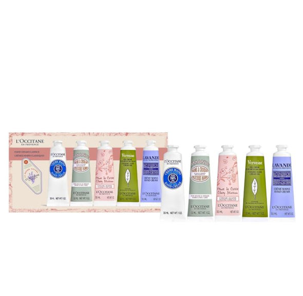 L'Occitane Holiday Hand Cream Classics Gift Set of 5