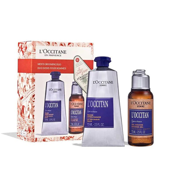 L'Occitane Men's Grooming Duo Holiday Stocking Stuffer