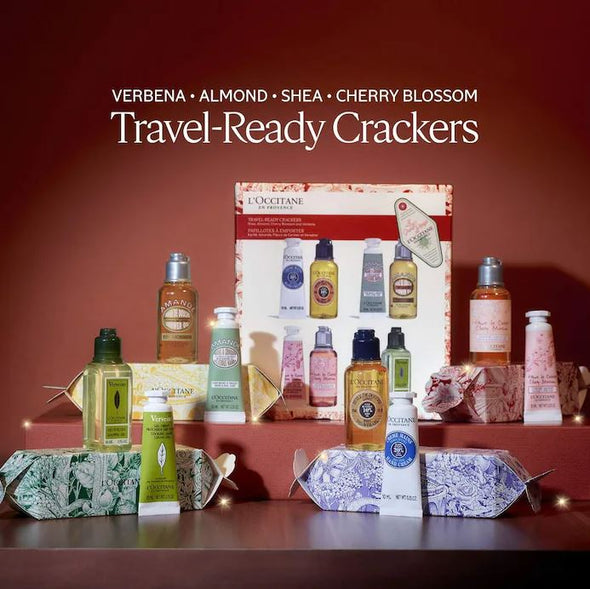 L'Occitane Travel Ready Crackers Holiday Gift Set