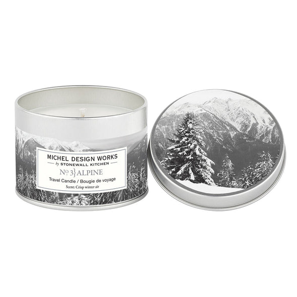 Michel Design Works Travel Candle 5.5oz 155g - No. 3 Alpine