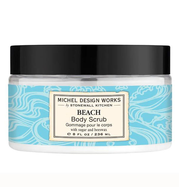 Michel Design Works Sugar & Beeswax Body Scrub 8fl oz 236ml - Beach