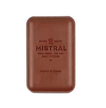 Mistral Men's Luxury French Bar Soap 8.8oz 250g - Mahogany Rum