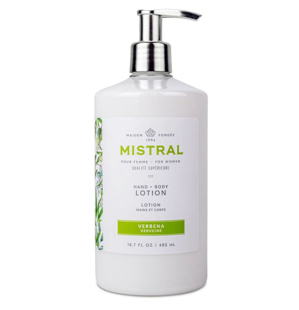 Mistral Hand & Body Lotion 16.7oz 495ml - Verbena