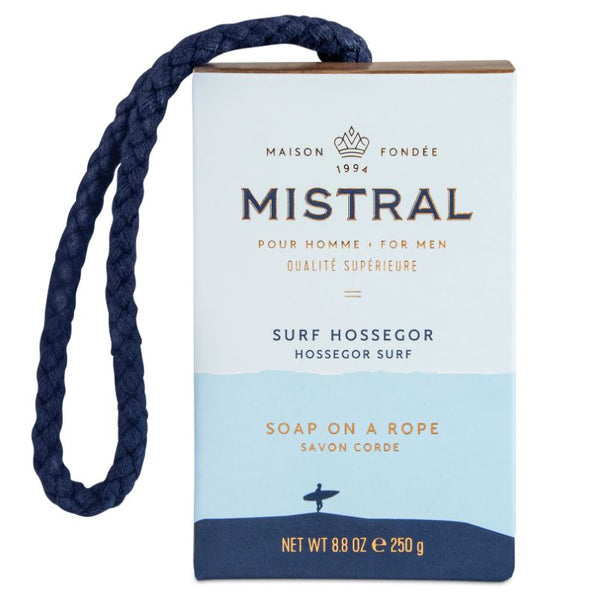 Mistral Men's Soap on a Rope 8.8oz 250g - Surf Hossegor