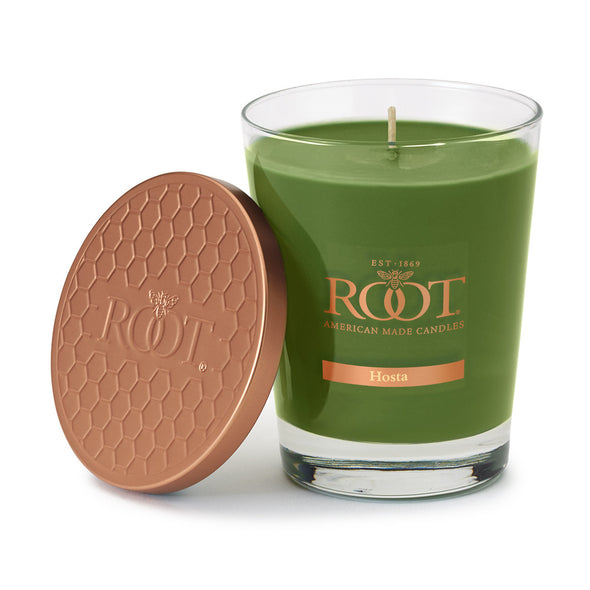 Root Candles Large Veriglass 10.5oz 630g - Hosta