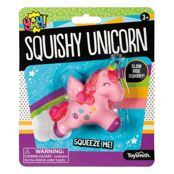 Toysmith Yay! Squishy Unicorn