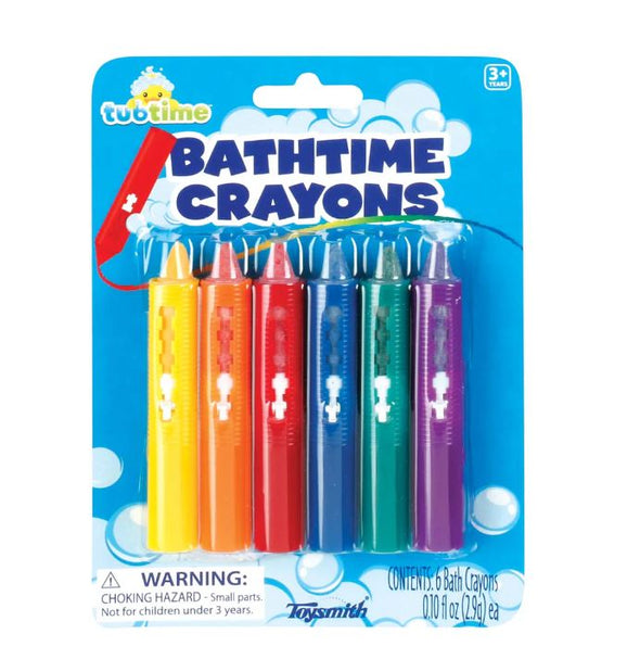 Toysmith Bathtime Crayons Variety Pack of 6