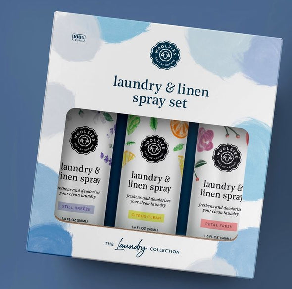 Woolzies Laundry & Linen Spray Set of 3