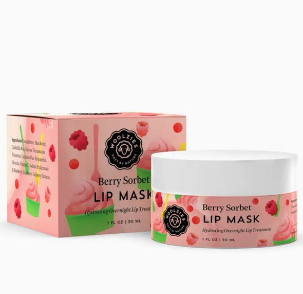 Woolzies Natural Hydrating Overnight Lip Mask 1oz 30ml