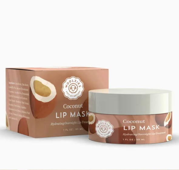 Woolzies Natural Hydrating Overnight Lip Mask 1oz 30ml