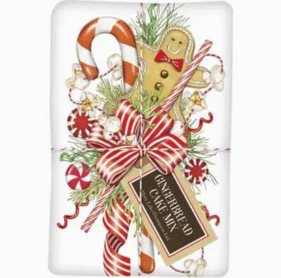 Mary Lake-Thompson Holiday Cake Mix & Towel - Gingerbread Swag