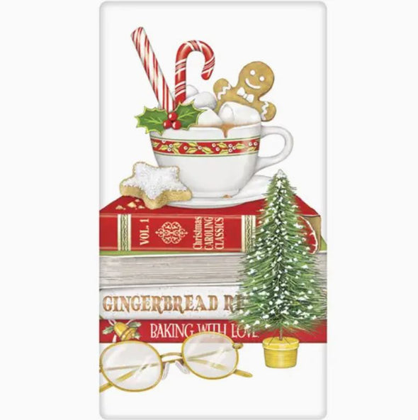 Mary Lake-Thompson Holiday Flour Sack Towels - Gingerbread