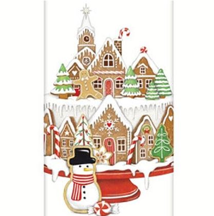 Mary Lake-Thompson Holiday Flour Sack Towels - Gingerbread