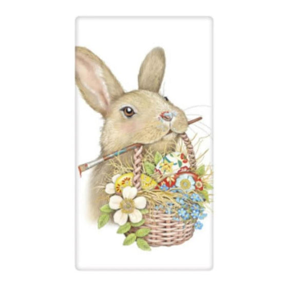 Mary Lake-Thompson Flour Sack Towel - Paintbrush Rabbit