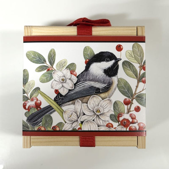 Mary Lake-Thompson Boxed Organic Holiday Tea .42oz 12g - Chickadee (Earl Grey)