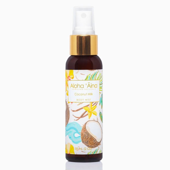 Maui Soap Company Aloha 'Aina Body Mist 2oz 59ml - Coconut Milk