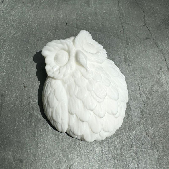 Plunk Soap 3D Scented Owl Soap - White Tea & Ginger