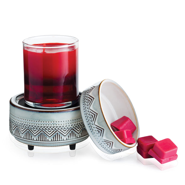 Candle Warmers Etc. 2-in-1 Classic Fragrance Warmer - Santa Fe