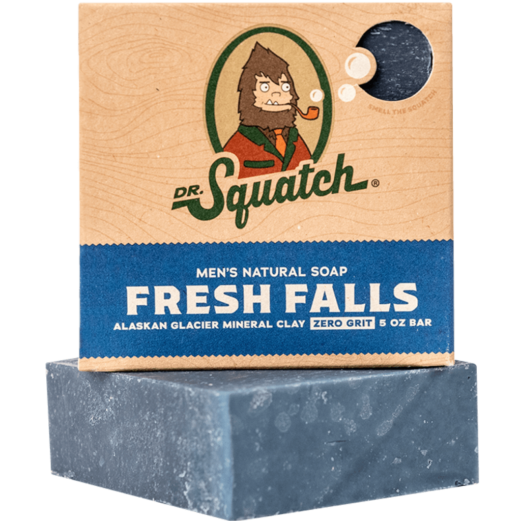 Dr. Squatch, Grooming, Dr Squatch Mens Natural Bar Soap Fresh Falls 5 Oz