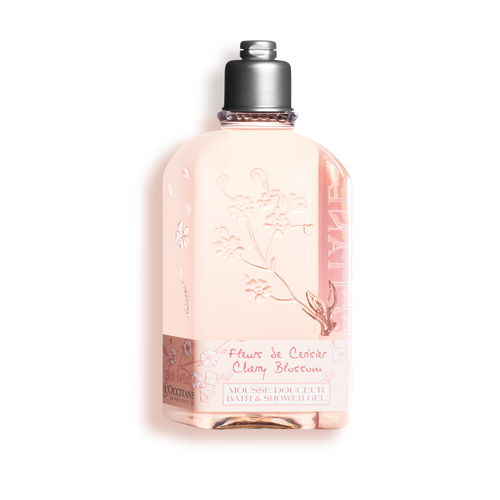 L'Occitane Bath & Shower Gel 8.4oz 250mL - Cherry Blossom