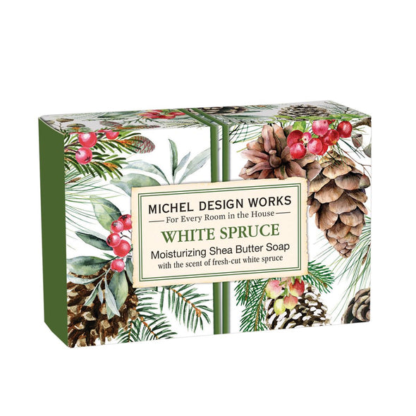 Michel Design Works Boxed Bar Soap 4.5oz 127g - White Spruce