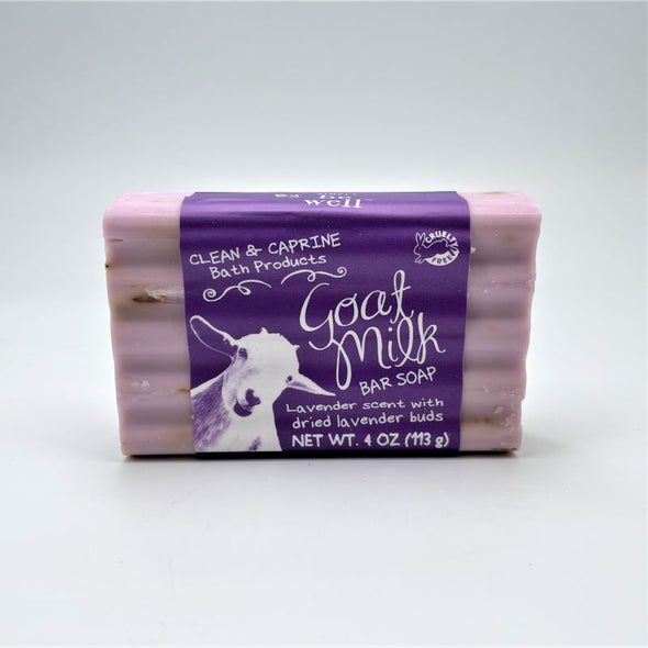 Simply Be Well Goat Milk Bar Soap 4oz 113g - Lavender